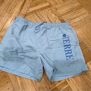 Light Blue Ferre Men's Swimming Trunks XXl